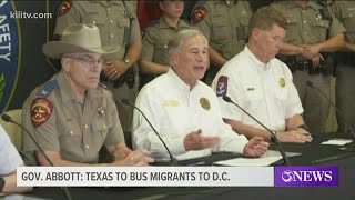 Texas governor to bus migrants from border to Washington