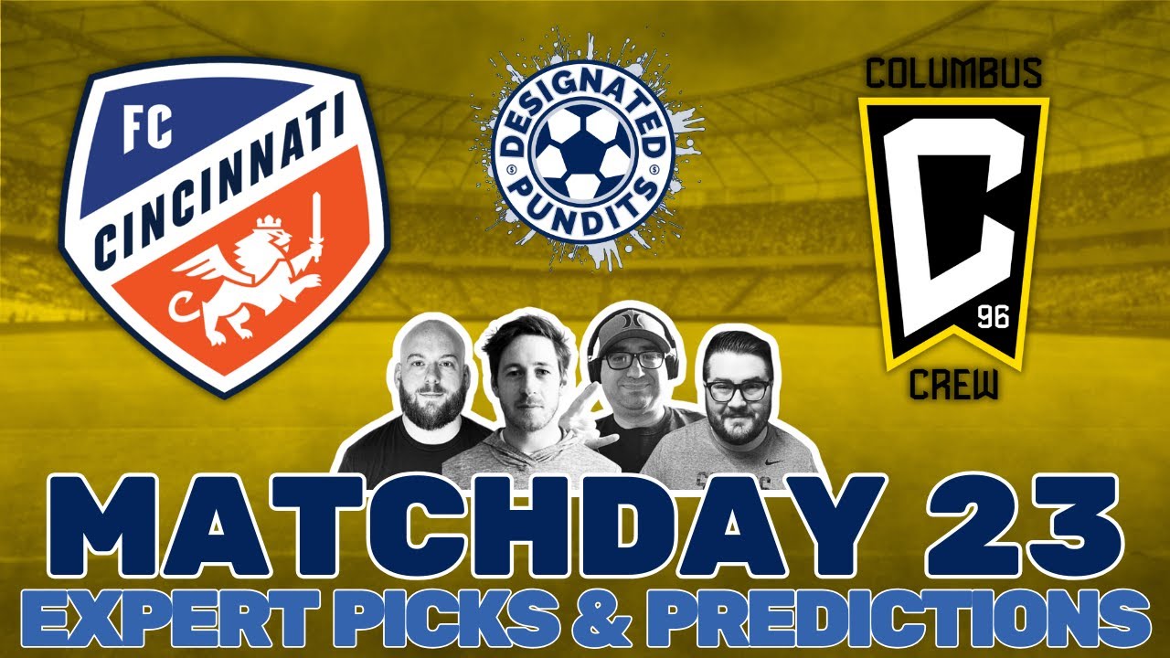 FC Cincinnati vs Columbus Crew | MLS Expert Picks and Predictions Week 23