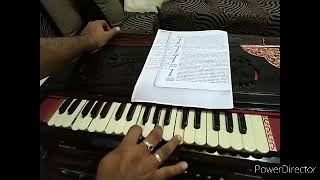Video thumbnail of "Sathi re bhul na jana Sargam Notation Harmonium Asha bhosle"