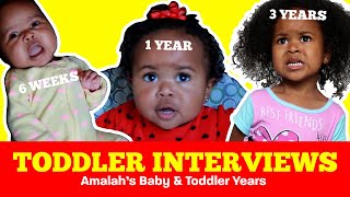 Every Interview With A Toddler | Amalah