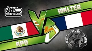 Walter VS Apo ★ Daily Beatbox Battle ★ 8.5.2017