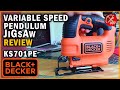 Worth It? Black & Decker Variable Speed Jigsaw | Black+Decker Jigsaw KS701PE Review