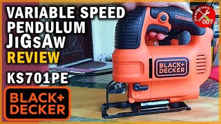 Worth It? Black & Decker Variable Speed Jigsaw | Black+Decker Jigsaw KS701PE Review