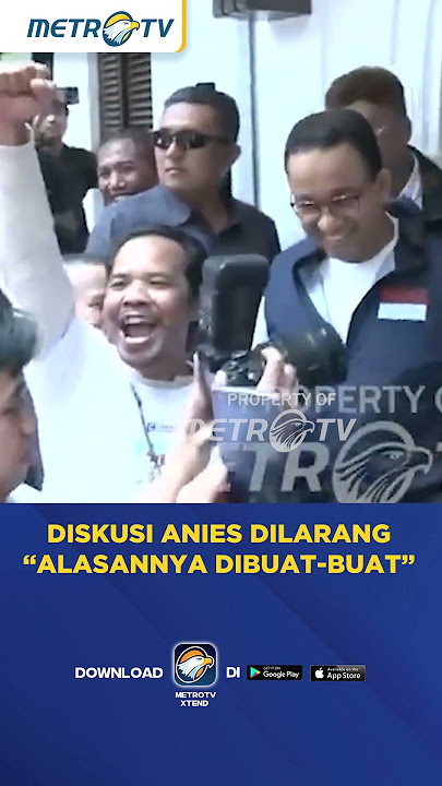 Diskusi Anies Dilarang, 'Alasannya Dibuat-buat' #shorts