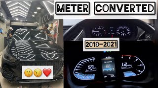 Verna 2018 Speedometer Converted Into 2022😍😍 || Plug & Play || Verna Modified ❤❤||Verna Meter Change