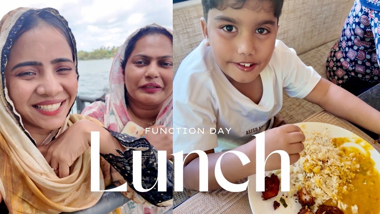 Function Day Lunch & Fun With Fam 😋 | Suhana | Basheer Bashi | Zaigham | Sunaina