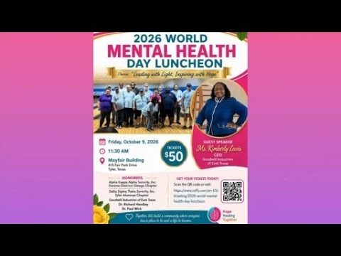 2nd Annual World Mental Health Awareness Day Luncheon