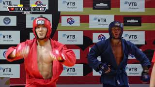 BARAKANOV Saiak vs DURYMANOV Fedor. World SAMBO Cup 2023 in Kyrgyzstan