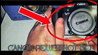 Canon camera Powershot S5 IS ISO and other settings tutorial!