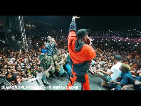 Diamond Platnumz Live Show In Sierra Leone 2019 STADIUM