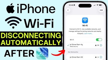 iPhone WiFi Not Working After iOS 26 Update 🌐 Fix Disconnect & Internet Problem Fast!