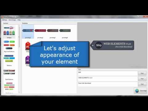 Awesome Web Elements - Stickers, Badges, Buttons, Ribbons, Tooltips, Banners Tutorial