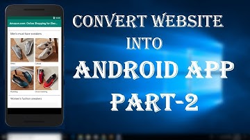 Convert website into android app part-2[Android studio tutorial]