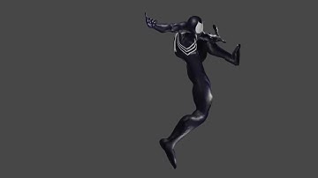 Blender 2.8 progress - Rotation Animation of Spiderman Sculpt.