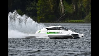 2023 NZ National Powerboat Champs - Grand National Hydroplane Heat 3