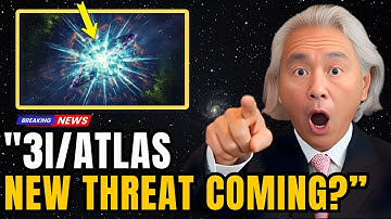 A Strange Dark Object Appears Between Earth and 3I/ATLAS — NASA Is Alarmed | Michio Kaku.