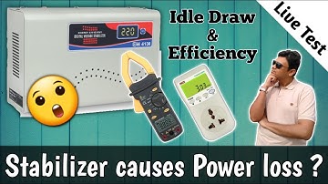 [Eng] Power Waste? High Bills? Microtek Stabilizer Idle draw & Efficiency PROOF | Should you buy it?