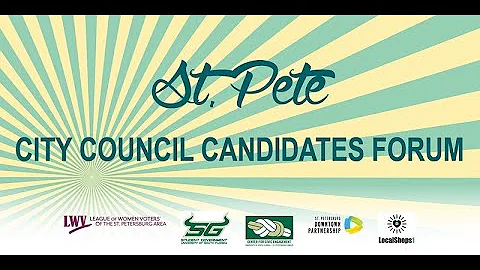 St. Pete City Council 2021 General Election Forum