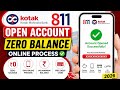 Kotak Mahindra Bank Open Account Zero Balance Kotak 811 Account Opening Online Zero Balance 2026