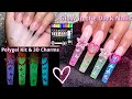 GLOW IN THE DARK NAILS | MOROVAN POLYGEL NAIL KIT | NAIL TUTORIAL