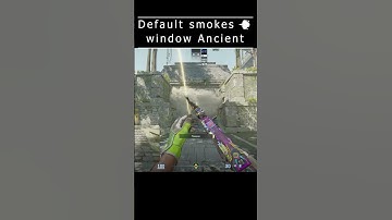 Ancient default smokes window  #csgo #cs2 #counterstrike #cs2clips #cs2skins #csgomoments