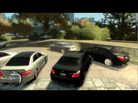 Gta 4 My Cars And BMW m5 Hamann Driving