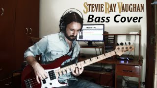 Video thumbnail of "The Sky is Crying, Stevie Ray Vaughan, Bass Cover # 5 (2014)"