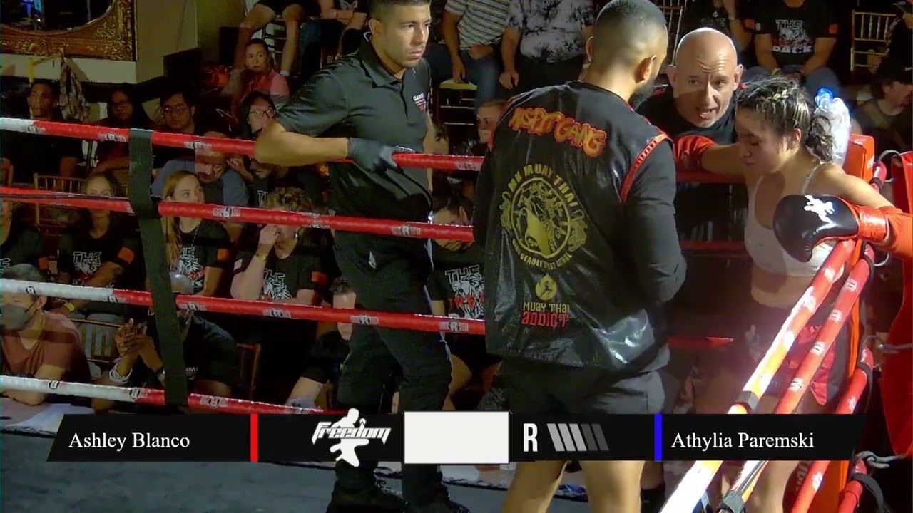 Freedom7 115lb Super Flyweight Freedom Championship Ashley Blanco Vs Athylia Paremski