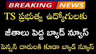 TS Government employees Bad news | TS పెన్షన్ దారులకు బాడ్ న్యూస్ | జీతాలు ఆలస్యం ఉద్యోగులకు