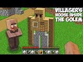 Why THIS VILLAGER BUILD HOUSE INSIDE GOLEM in Minecraft ? NEW GOLEM HOUSE !