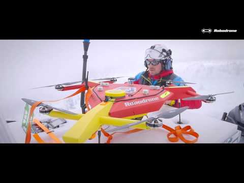 Mountain Rescue best video - Drone saves lives after avalanche / Horská služba používá dron