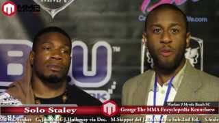 Warfare 9 Post Fight Interview With Solo Staley