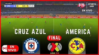 CRUZ AZUL VS AMERICA EN VIVO | FINAL | LIGA MX CLAUSURA 24 | SIMULACIÓN Y PUNTUACIÓN LIVE #mexico