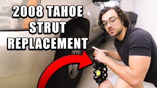 How To Replace Struts in 2008 Chevy Tahoe (GMT900) by AutoMotivate 2,452 views 6 months ago 4 minutes, 18 seconds