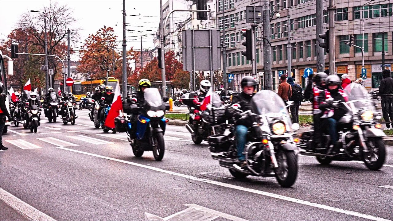 MotoParada Niepodłegłości 2024 Sulejówek - Warszawa [ul. Targowa] (11-11-2024)