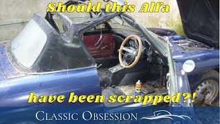 Should it have been scrapped?! | Alfa Romeo Spider Resto | Classic Obsession | Episode 42