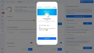 [OLD] Clever Messenger Documentation Video - Greeting Text