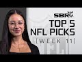 Top 5 Picks for NFL Week 11 | NFL Top Picks