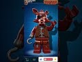FNAF x Lego Foxy animatronic animation #shorts