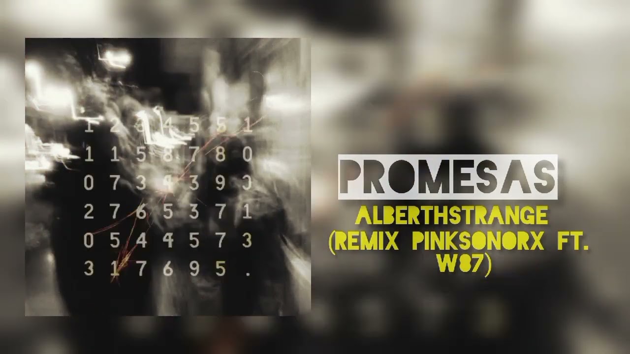 Promesas (Remix PinkSonorX ) - Alberth Strange (Official Audio)