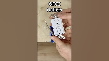 GFCI Outlets: How to Install it in 30 sec #diy #electrical #power #shorts