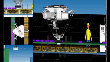 iRPickPRO Simulation of a M-3iA/6S Delta Robot (Part 2) TURN ON CLOSED CAPTIONING