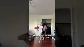 If a model fell down a runway