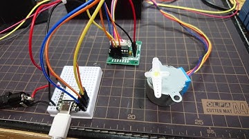 Seeeduino-XIAOでステッピングモーターを動かしてみた( Testing Seeeduino-XIAO anad SteppingMotor )