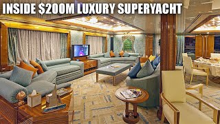Inside $200 Million Lady Moura 104m Superyacht