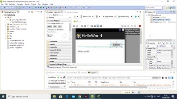 MEMBUAT APLIKASI SEDERHANA "HELLO WORLD" DI ANDROID ECLIPSE