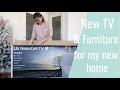 NEW TV AND FURNITURES FOR MY NEW HOME VLOG#9