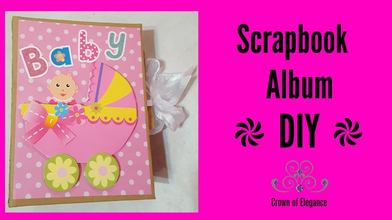 Baby Girl Scrapbook Album