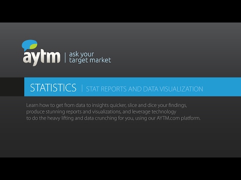 How to analyze survey stats | AYTM Market Research