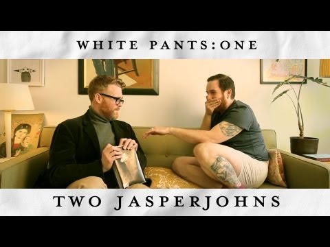 Two Jasperjohns: White Pants, One